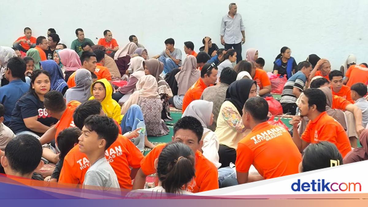 Rutan Serang Izinkan 103 Tahanan Buka Puasa Bareng Keluarga