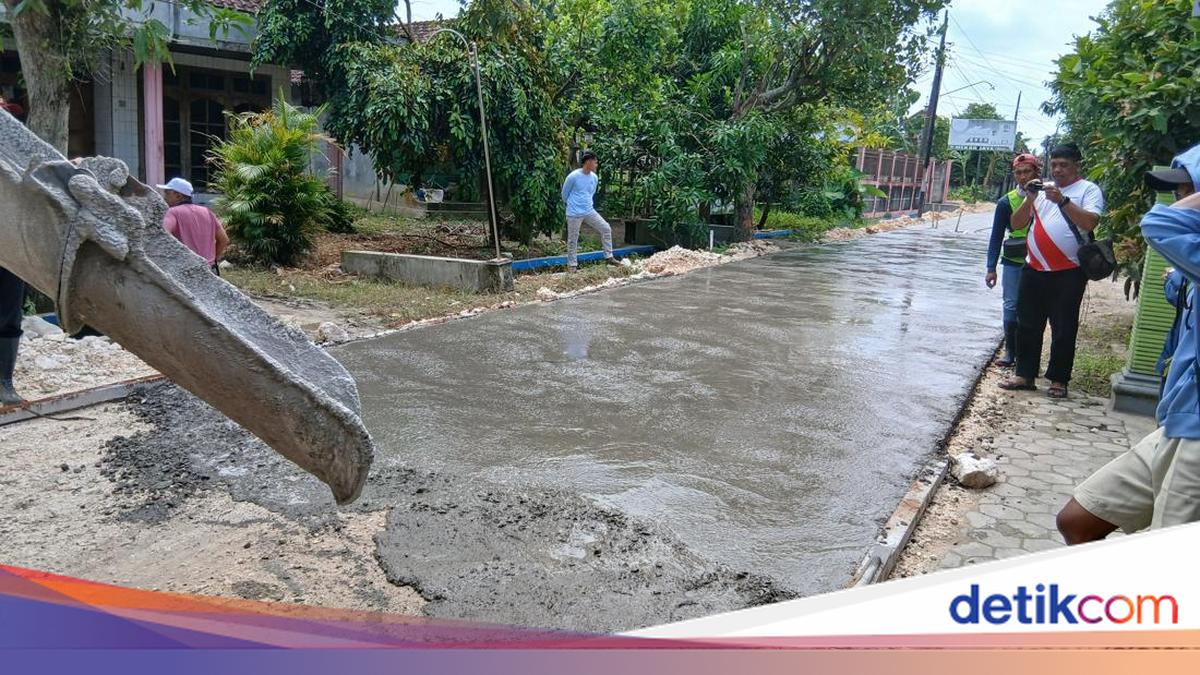 Terjang Jalan Lagi Dicor, Pemotor di Blora Dilaporkan ke Polisi