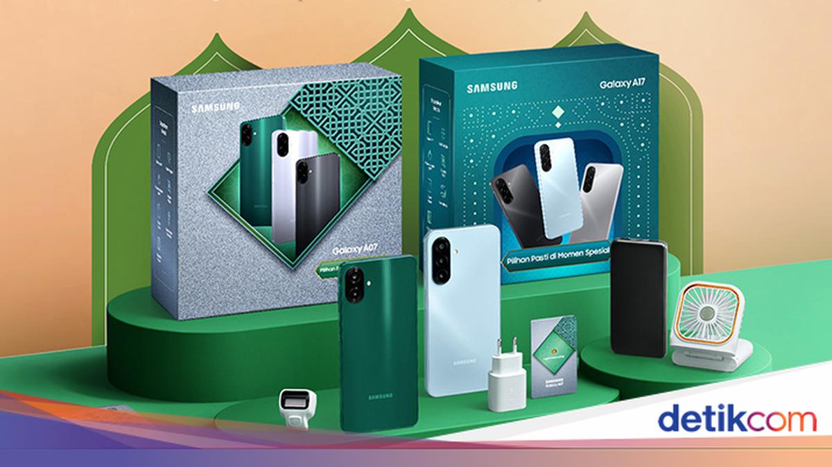 Paket Hari Raya Galaxy A07 & A17 Bonus Logam Mulia untuk Lebaran