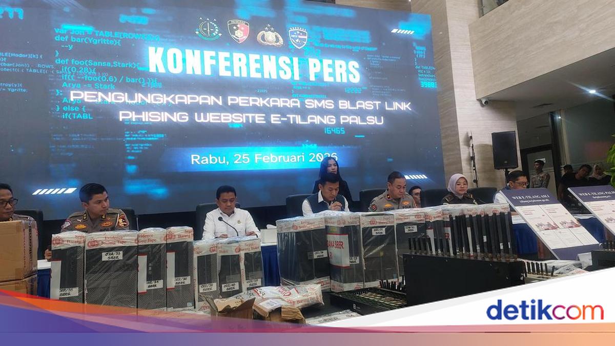 Siasat SMS Blast E-Tilang Abal-abal Dibongkar Bareskrim