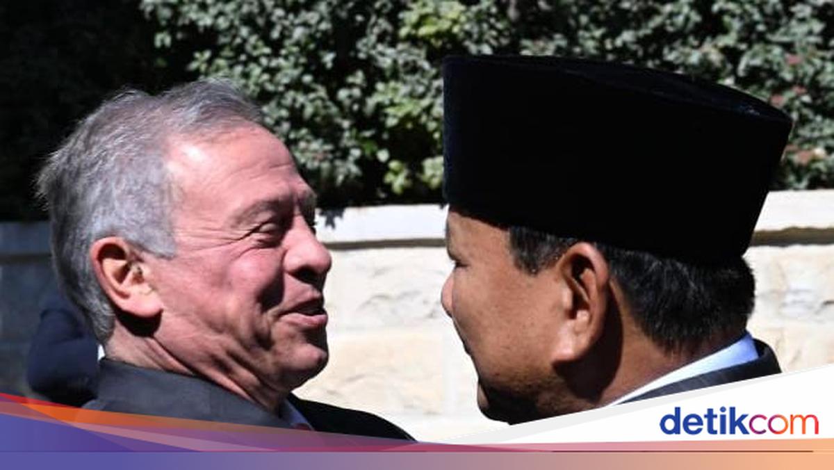 Raja Yordania Apresiasi Komitmen Prabowo Perjuangkan Solusi 2 Negara