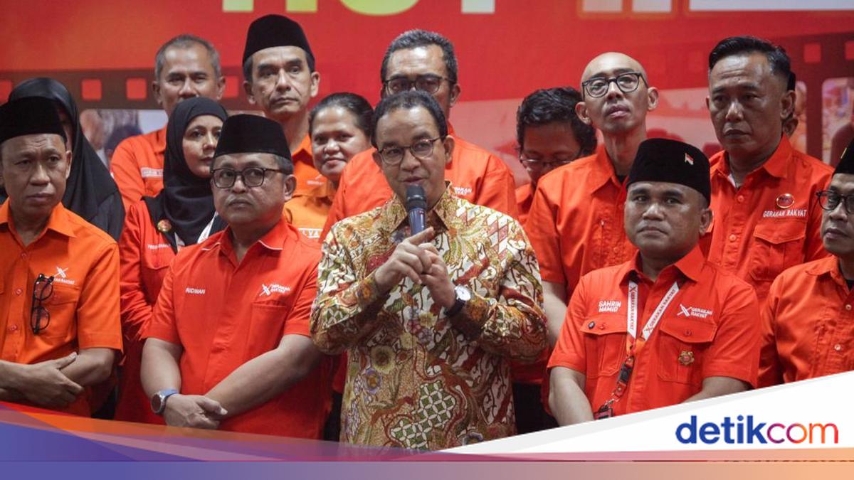 Gerakan Rakyat Daftar Jadi Parpol ke Kemenkum, Anies Beri Doa Kelancaran