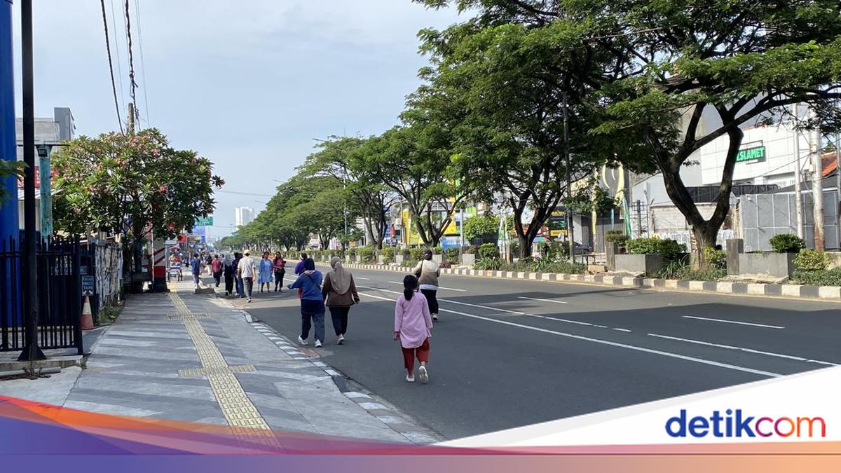 CFD Depok Sepi Saat Ramadan, Warga: Jadi Lebih Leluasa Olahraga