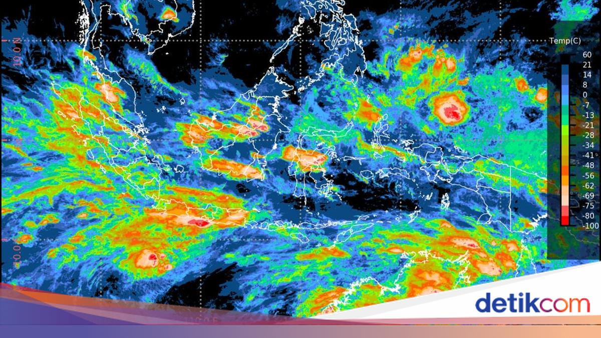 Bibit Siklon 90S Tumbuh, BMKG Ingatkan Potensi Cuaca Ekstrem 2-8 Maret