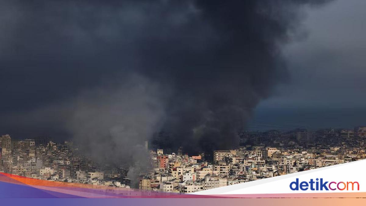 Israel Gempur Beirut Targetkan Hizbullah, Tewaskan Pejabat Hamas dalam Serangan Udara