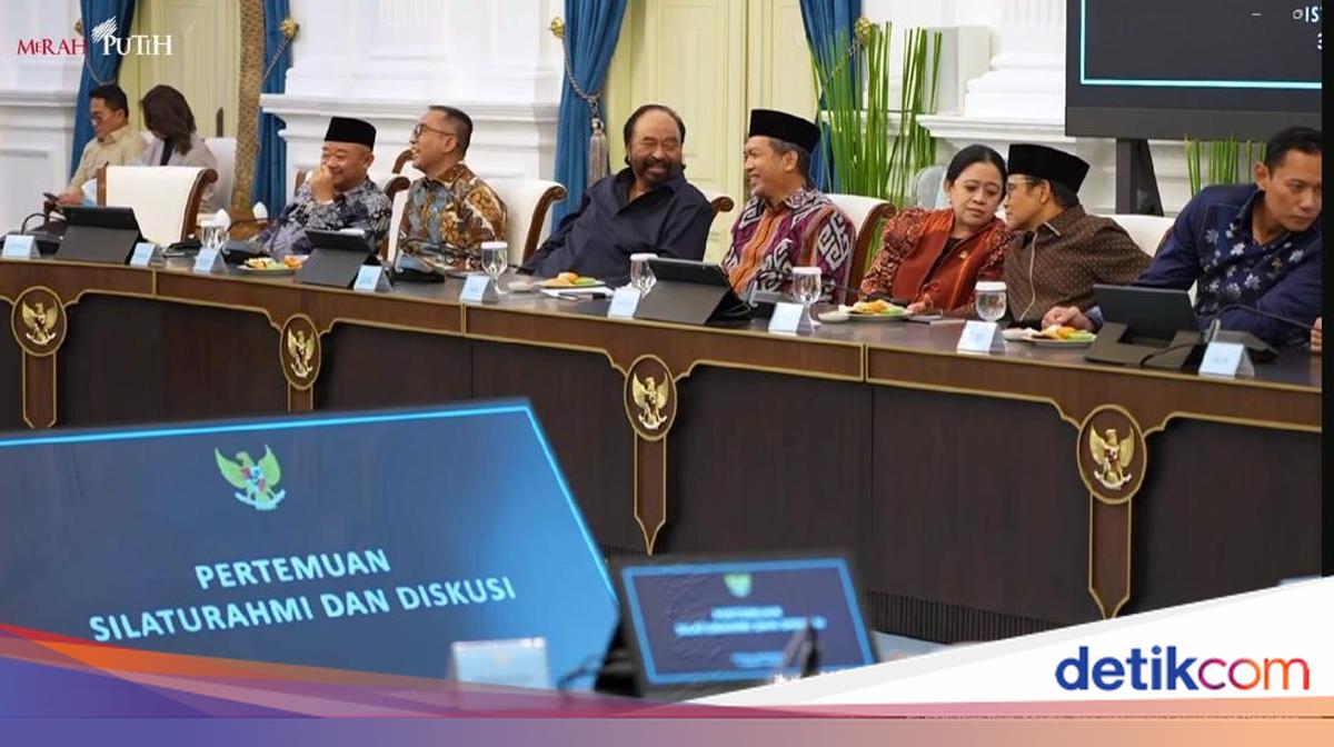Puan Hadiri Diskusi Bareng Prabowo di Istana, Duduk Sebelah Cak Imin