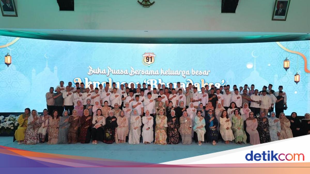Alumni Akpol 1991 Gelar Bukber, Tekankan Pesan Kapolri soal Spirit Silaturahmi