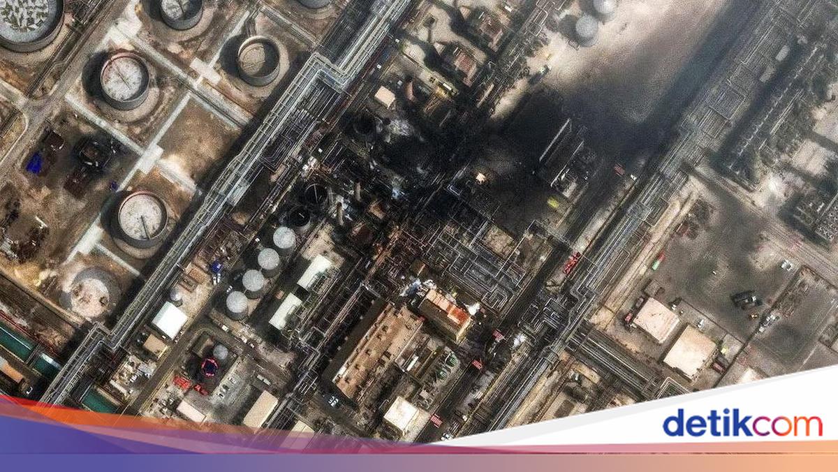 Terlihat dari Luar Angkasa: Skala Serangan Iran di Timur Tengah