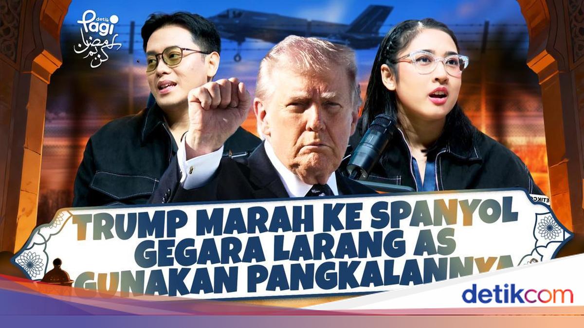 Trump Marah ke Spanyol Gegara Larang AS Gunakan Pangkalannya