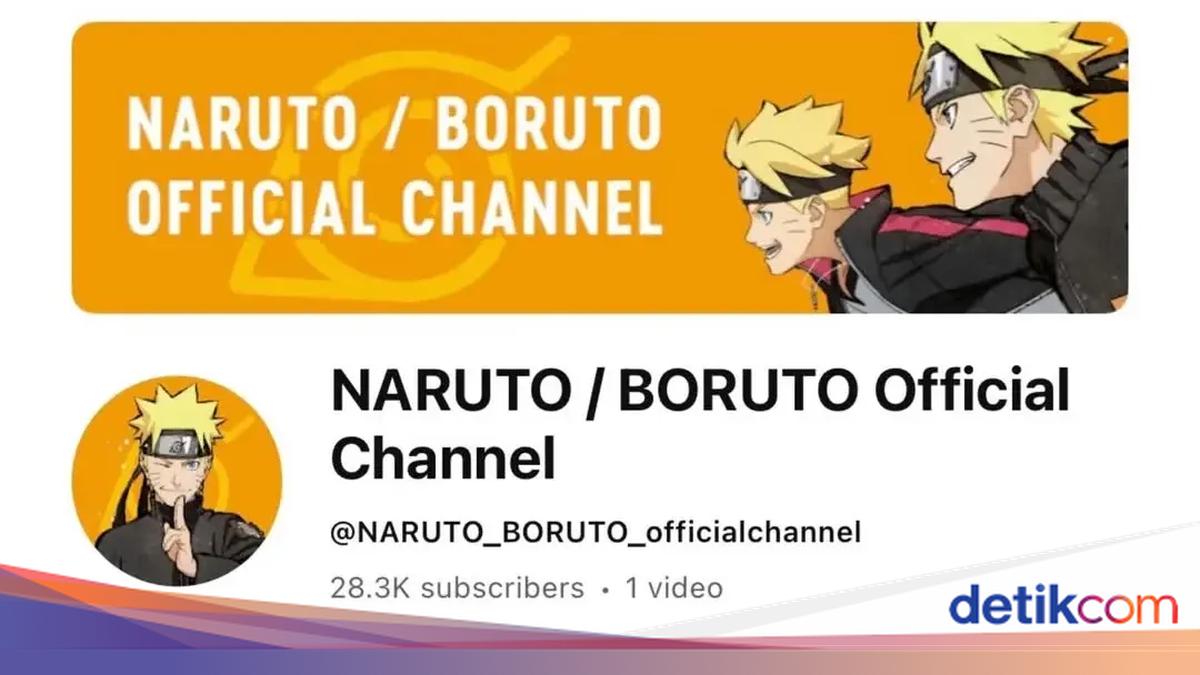 Hore! Franchise Naruto dan Boruto Luncurkan Channel YouTube Resmi