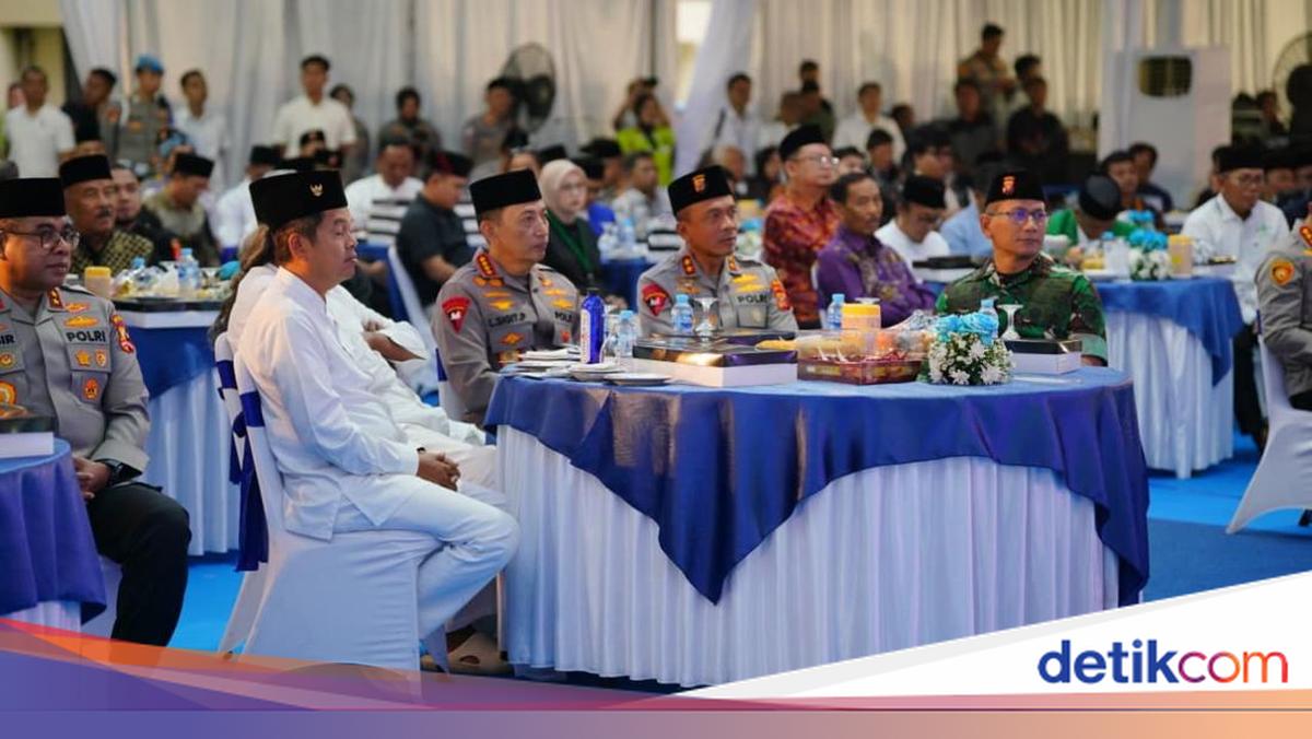 Silaturahmi Ramadan ke Jabar, Kapolri Temui Ulama, Buruh hingga Komunitas Ojol