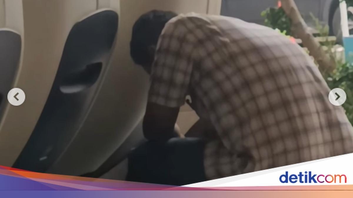 Viral Penjaga Kursi Pijat di Stasiun Gubeng Nangis Usai Difitnah Curi Emas