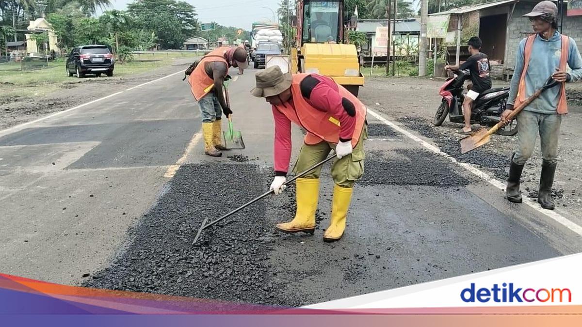 Perbaikan Jalur Kebumen-Purworejo Dikebut, Target 'Zero' Lubang H-10 ...