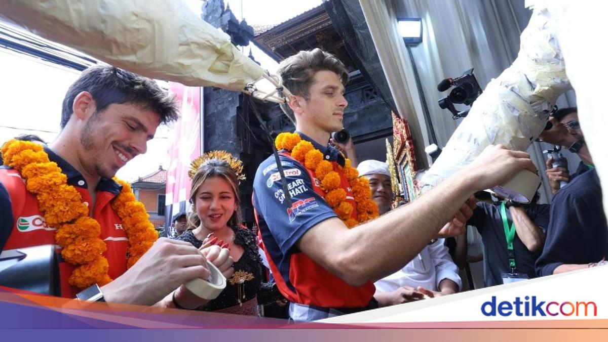 Joan Mir dan Luca Marini Mampir ke Bali, Ada Apa?