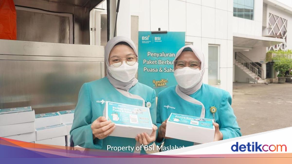 Dukung SDGs, BSI Maslahat Bagikan 600 Paket Buka Puasa ke RS Bunda Alia