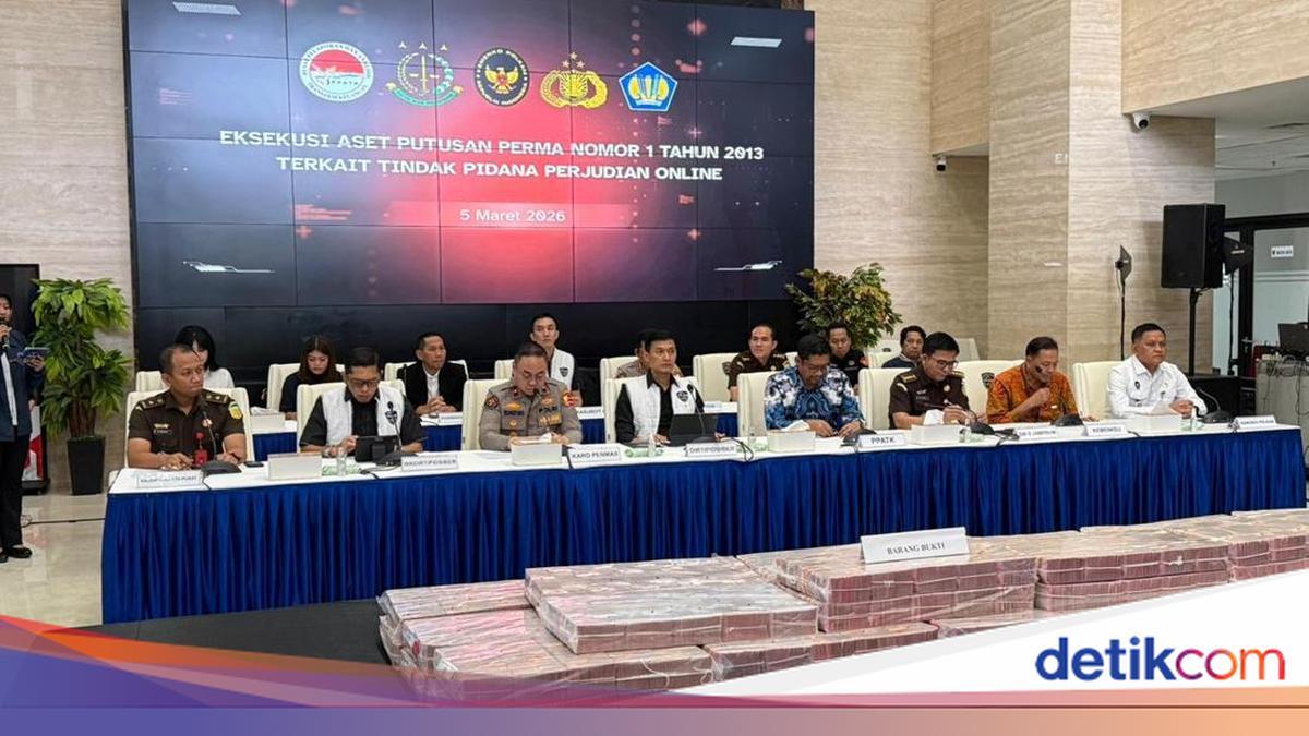 Bareskrim Serahkan Rp 58 M Duit Rampasan Kasus Judol untuk Dieksekusi Jaksa