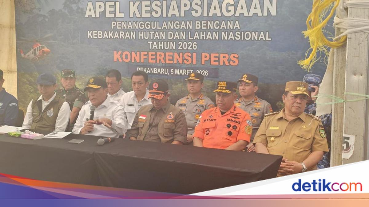 Apel Siaga Karhutla di Riau, Menko Polkam Ingatkan Pentingnya Jaga Alam