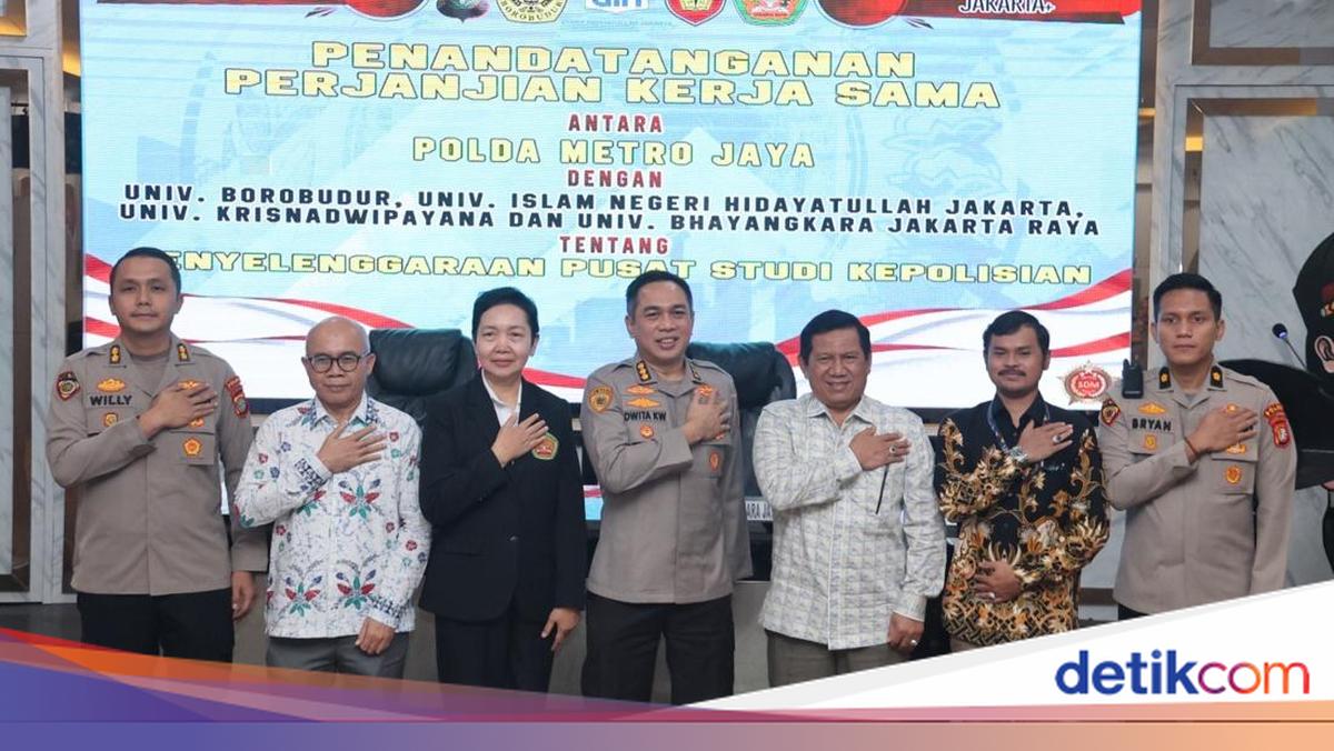 Perkuat Kompetensi SDM, Polda Metro Teken Kerja Sama dengan 4 Universitas