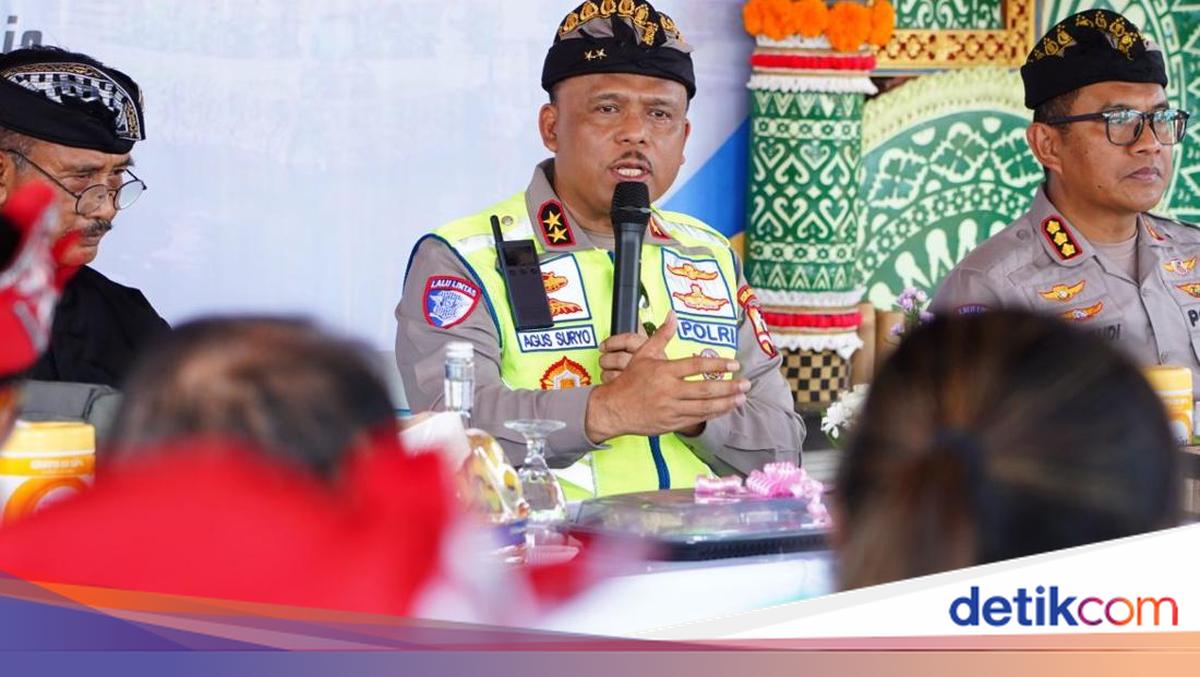 Kakorlantas Gelar 'Polantas Menyapa' di Bali, Pastikan Lebaran dan Nyepi Aman