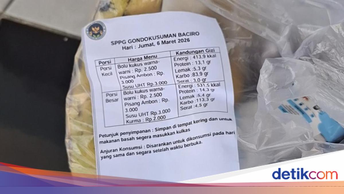 Pencantuman Label Gizi-Harga MBG di Jogja Tuai Respons Positif
