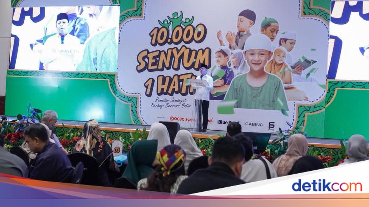 Mardiono Buka Puasa Bersama 10 Ribu Anak Yatim, Tekankan Kepedulian Sosial