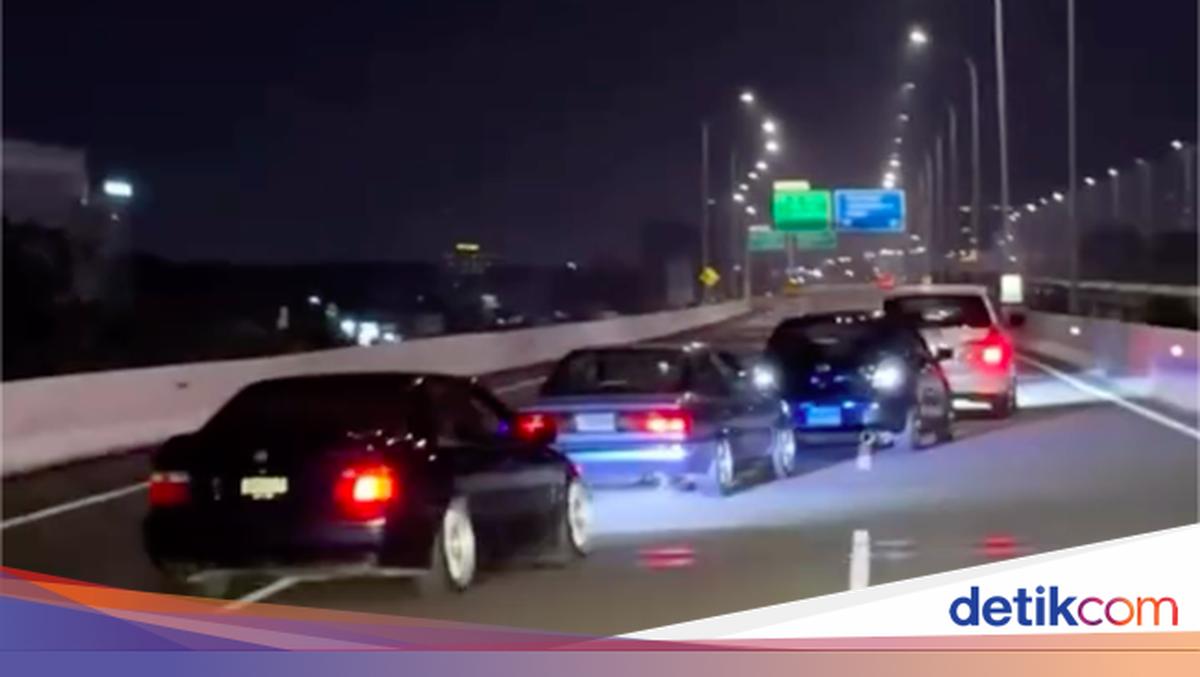 Ditegur Polisi, Pengemudi Mobil Zig-zag di Tol Becakayu Minta Maaf