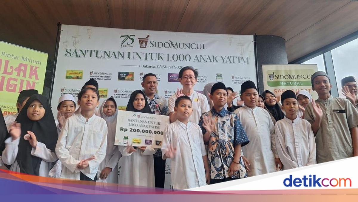Sido Muncul Salurkan Bantuan Rp 200 Juta untuk 1.000 Anak Yatim Jakarta