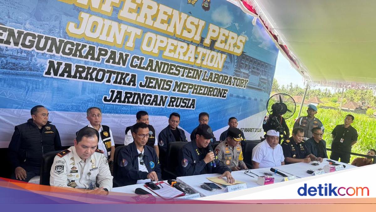 BNN Bongkar Lab Narkoba Sindikat Rusia di Bali, Hampir 8 Kg Party Drug Disita