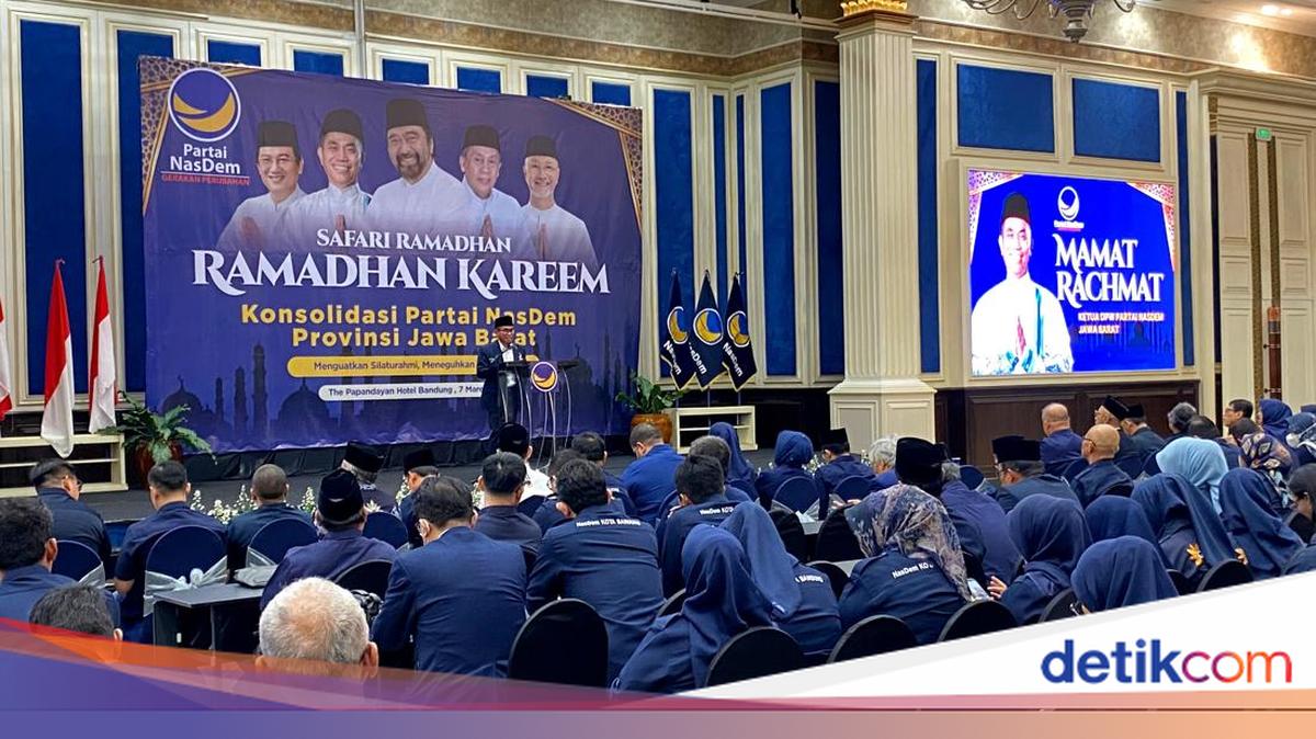 Konsolidasi, NasDem Jabar Target di Urutan Ketiga pada 2029