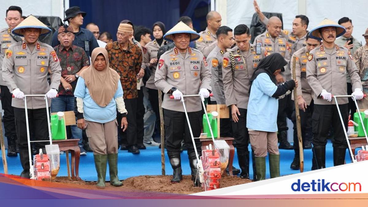Wujudkan Swasembada Pangan, Polda Metro Tanam Jagung di Lahan 50 Ha Bekasi
