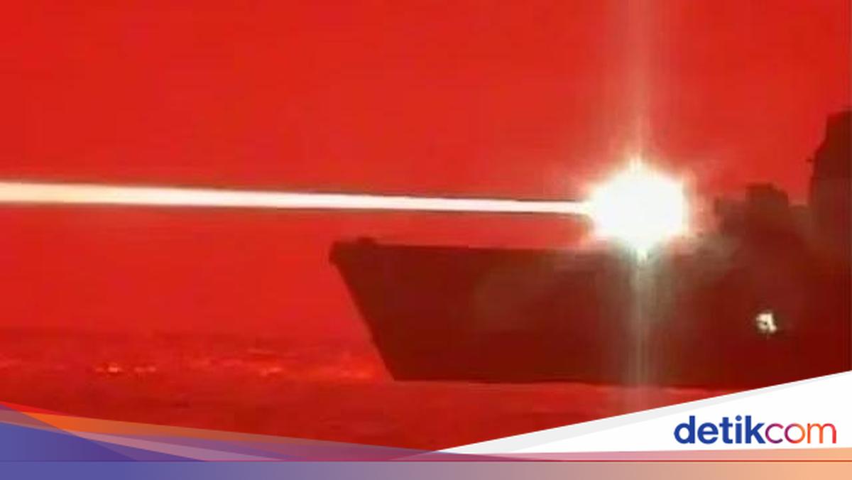 Senjata Laser 'Star Wars' AS Bakar Drone Shahed Iran