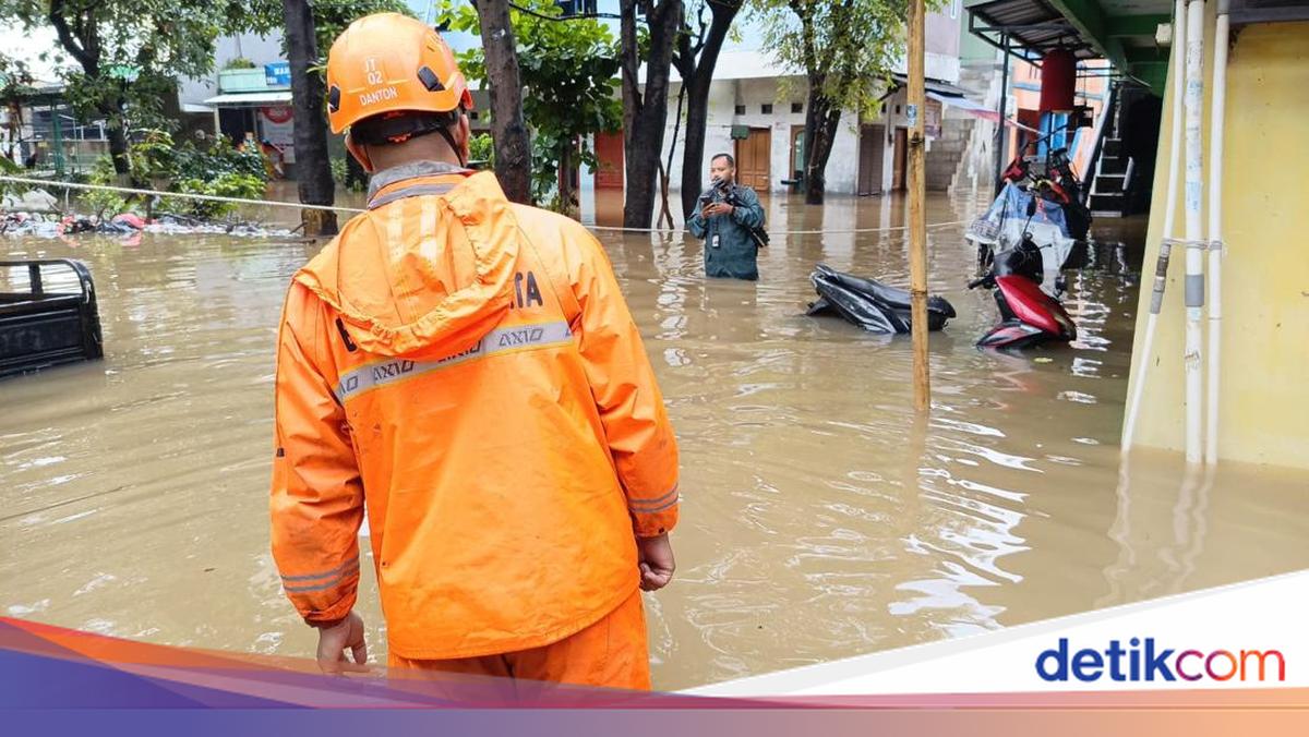 Banjir Jakarta Meluas Jadi 105 RT, Ini Lokasi Terparah