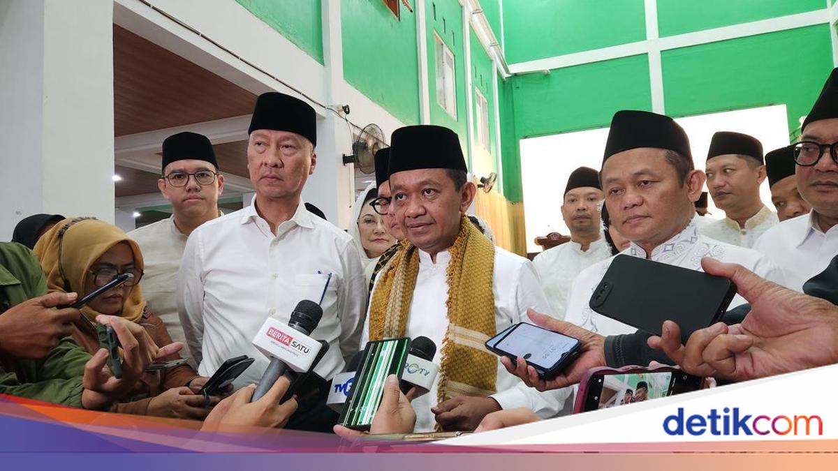 Kunjungi Ponpes di Sukabumi, Bahlil Jamin Golkar Upayakan LPDP Maksimal ke Santri