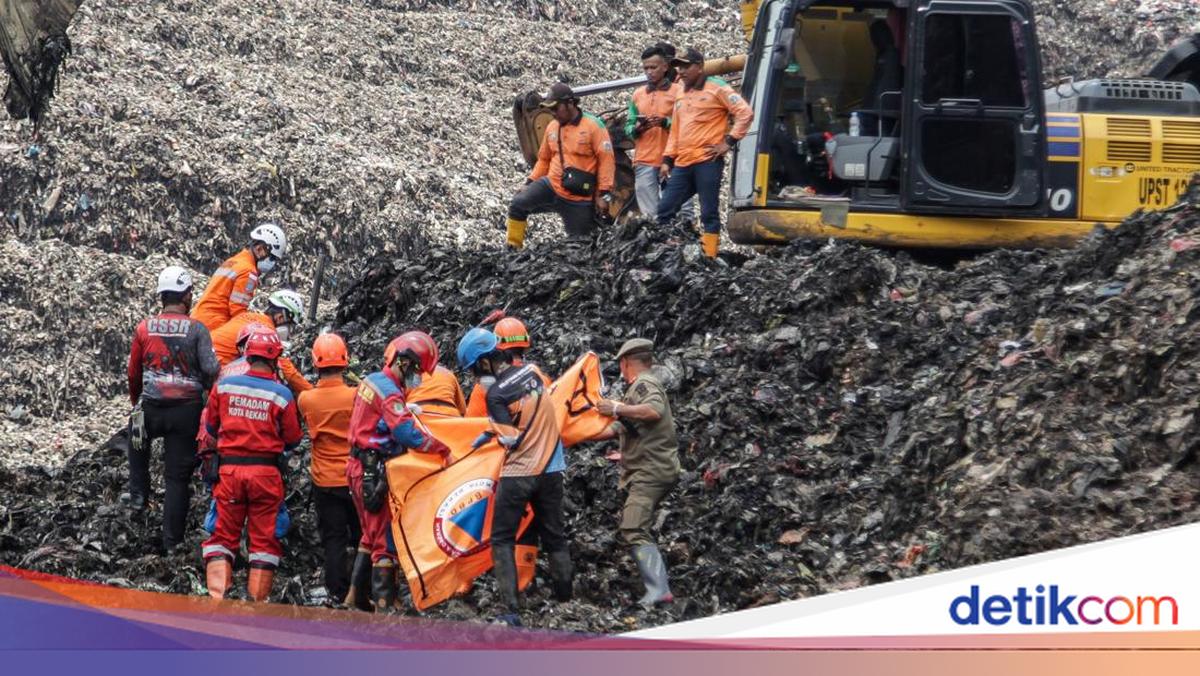 Identitas 5 Korban Tewas Longsor Sampah di TPST Bantargebang