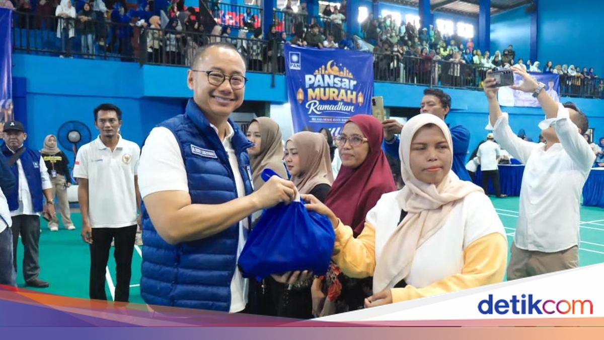 Eddy Soeparno Gelar PANsar Murah di Bogor, Bantu Rakyat Jelang Lebaran