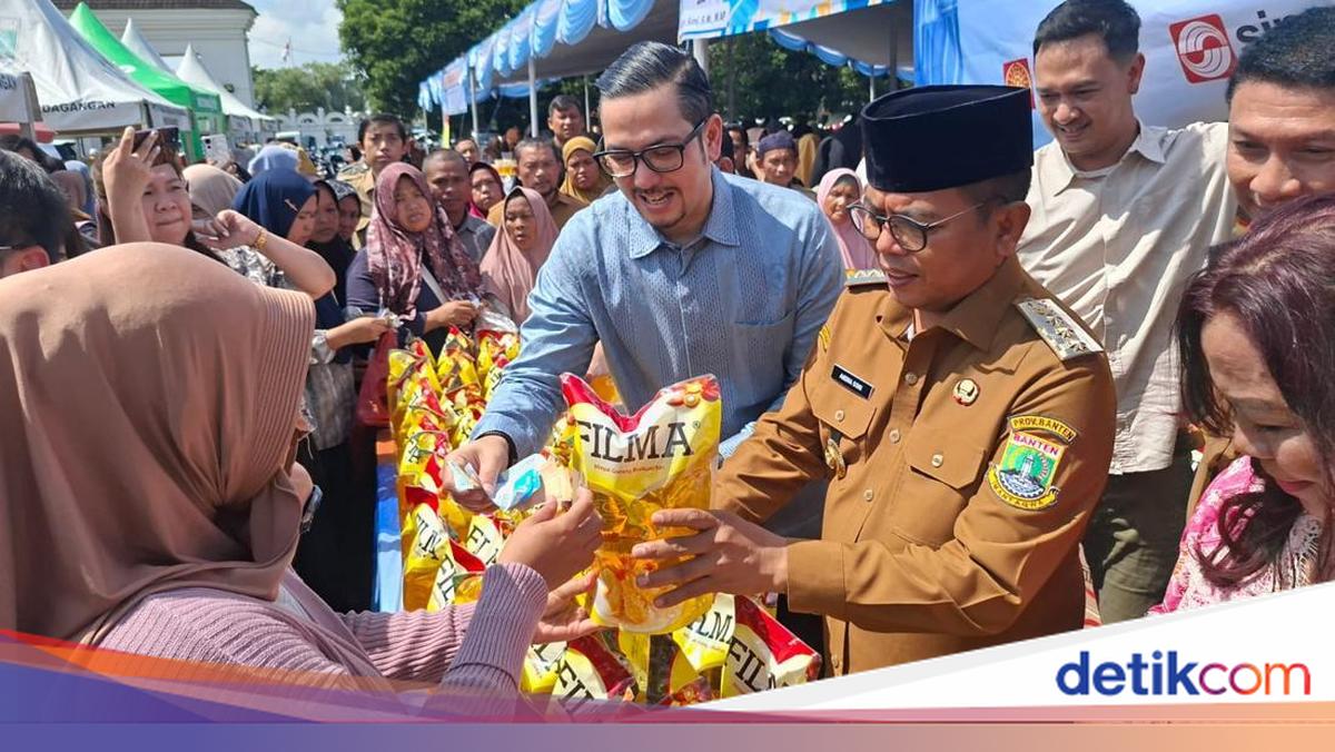 Andra Soni Jamin Stok Kebutuhan Pangan di Banten Aman, Minta Warga Tak Panik