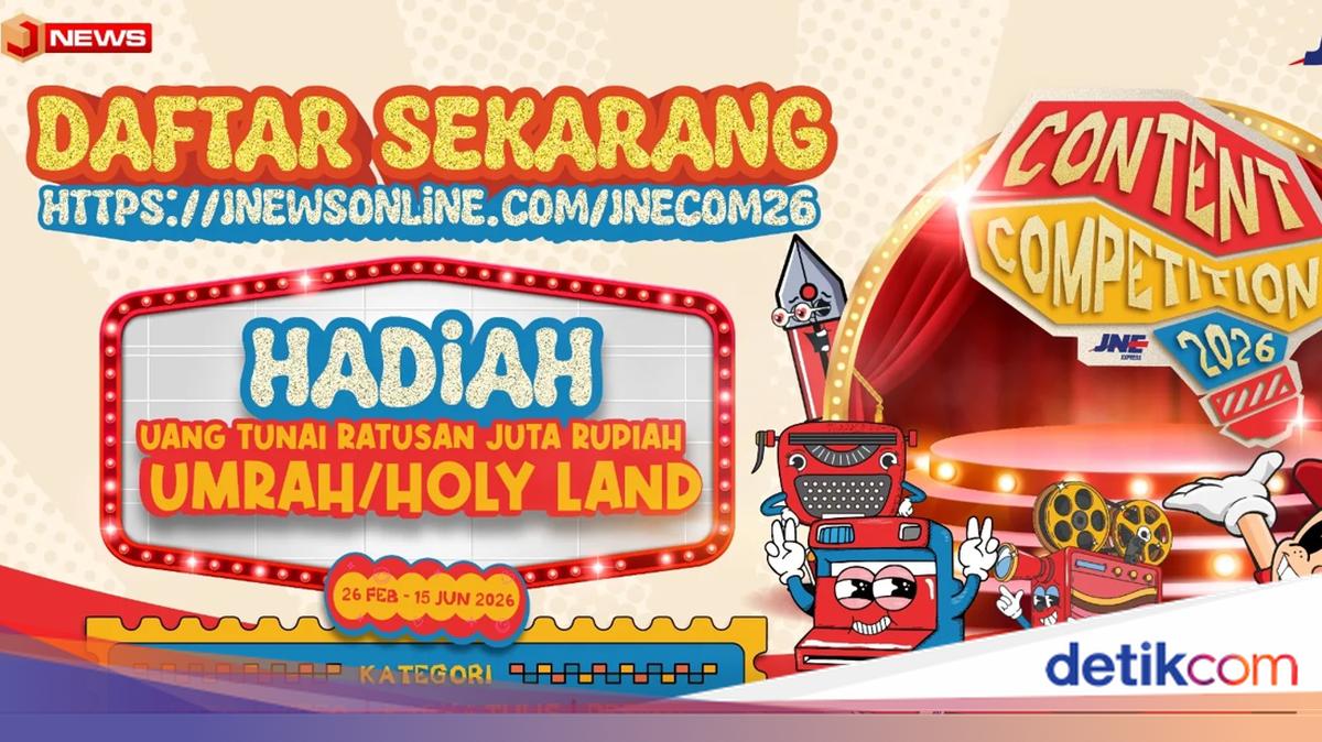 JNE Content Competition 2026 Dibuka, Berhadiah Ratusan Juta Rupiah-Umrah