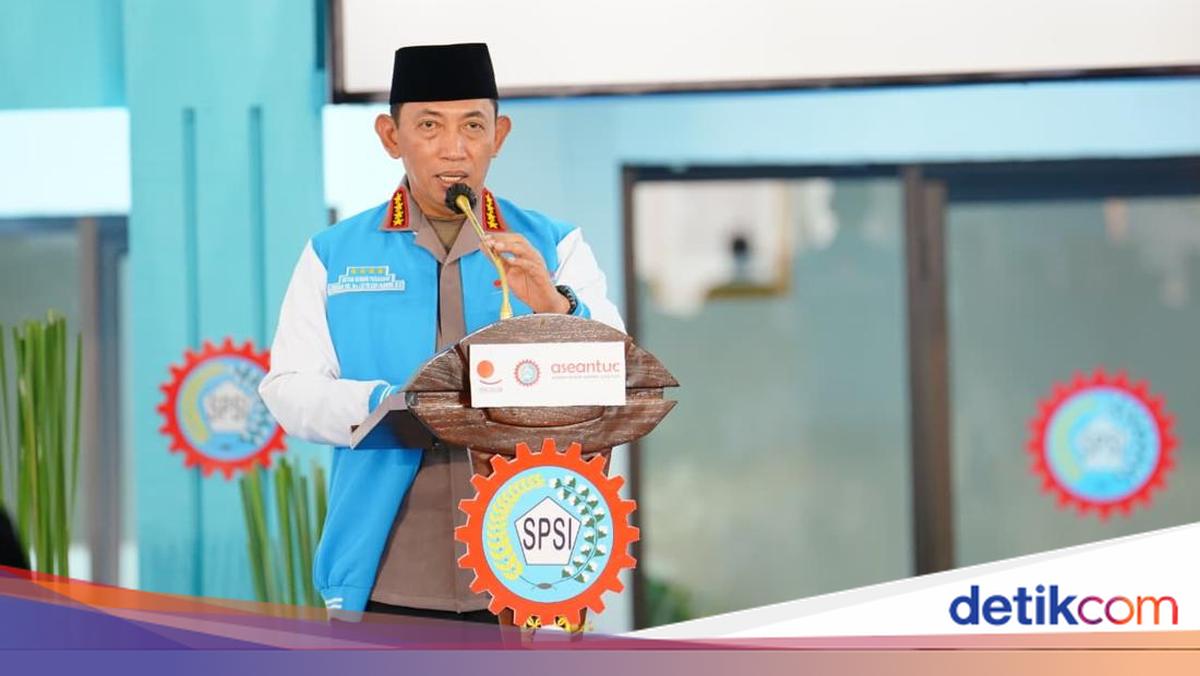 Kapolri Terus Perkuat Desk Ketenagakerjaan Polri, Ajak Buruh Jaga Iklim Investasi