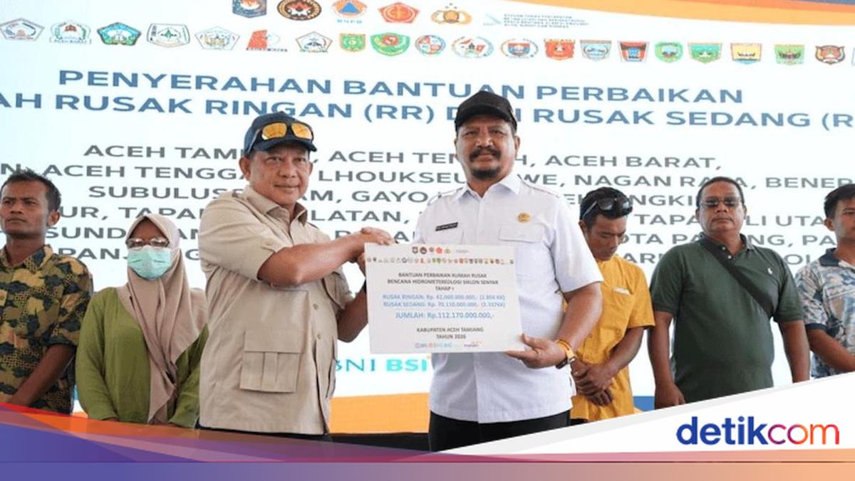 Perbaikan Rumah Penyintas Bencana Sumatera Tembus Rp 528 Miliar