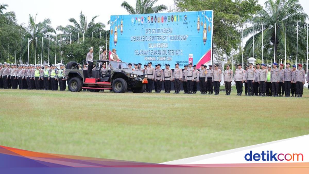 2.361 Personel Gabungan di Sumsel Diterjunkan dalam Operasi Ketupat Musi