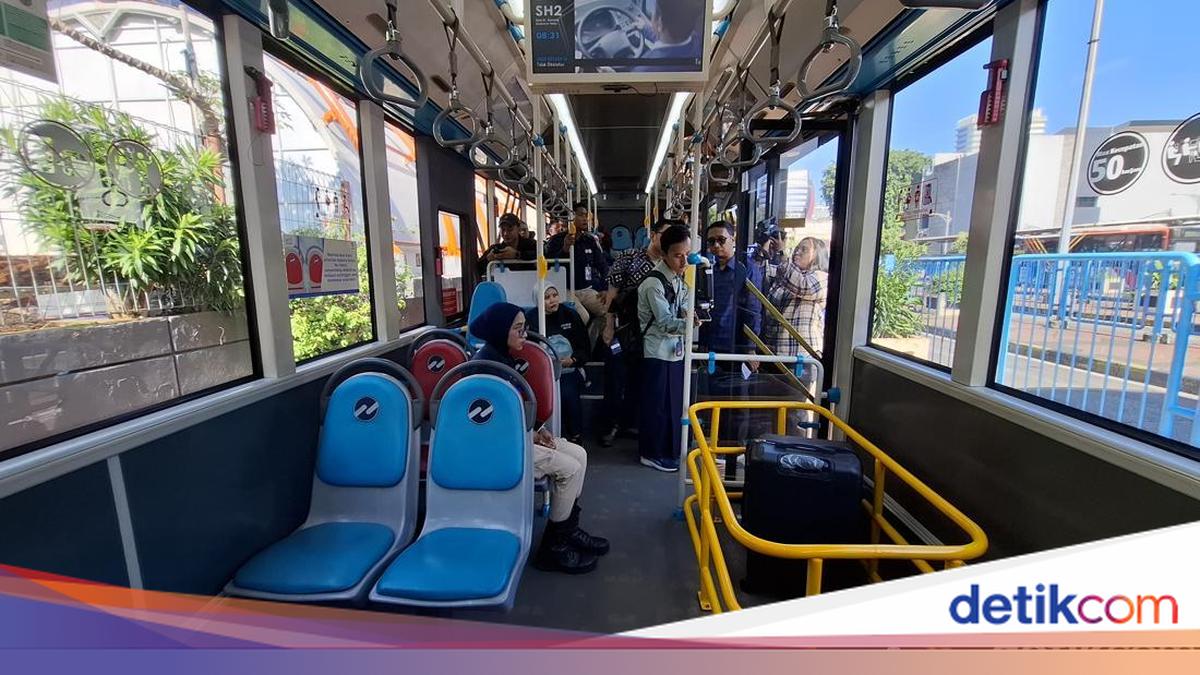 Beda! Transjabodetabek Rute Blok M-Bandara Soetta Punya Ruang Koper