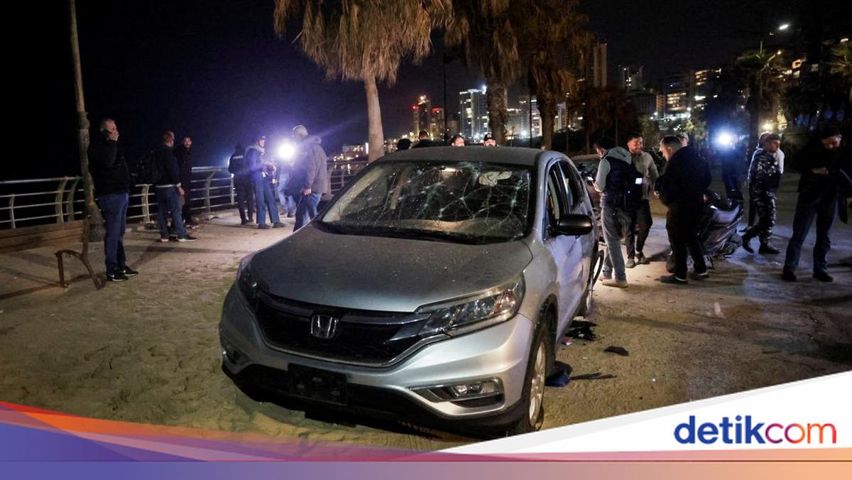 Serangan Drone Hantam Mobil di Corniche Beirut, Tewaskan Sejumlah Orang