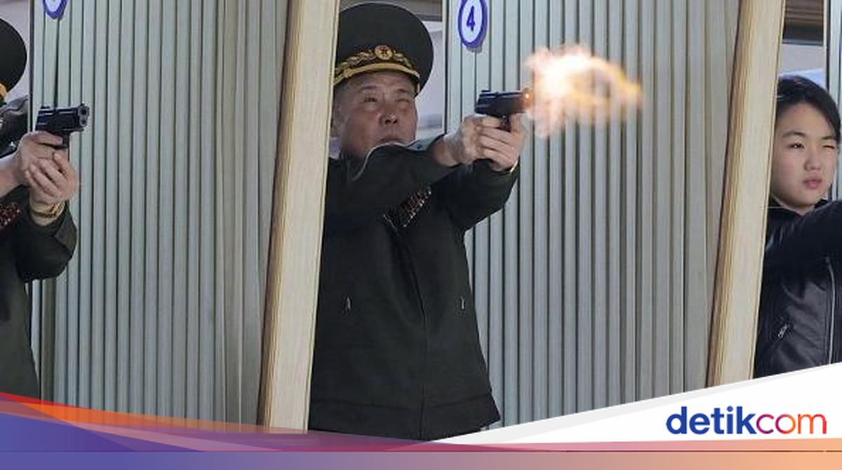 Korut Rilis Foto Putri Kim Jong Un Menembak, Isu Suksesi Kembai Menguat