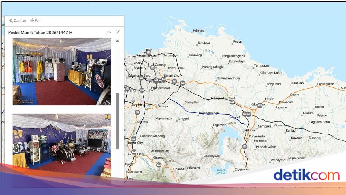 Pemudik Bisa Cari 496 Posko Mudik Kementerian PU Lewat Google Maps