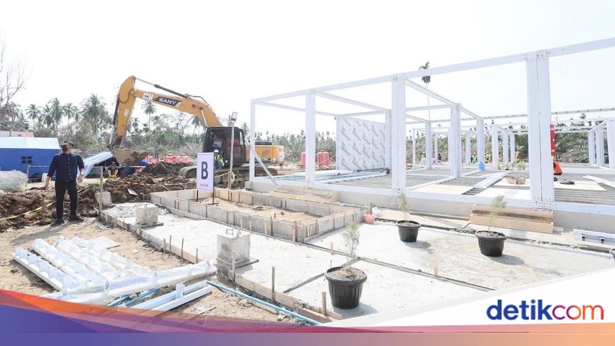 Satgas PRR Rampungkan 81 Persen Target Pembangunan Huntara di Sumatera