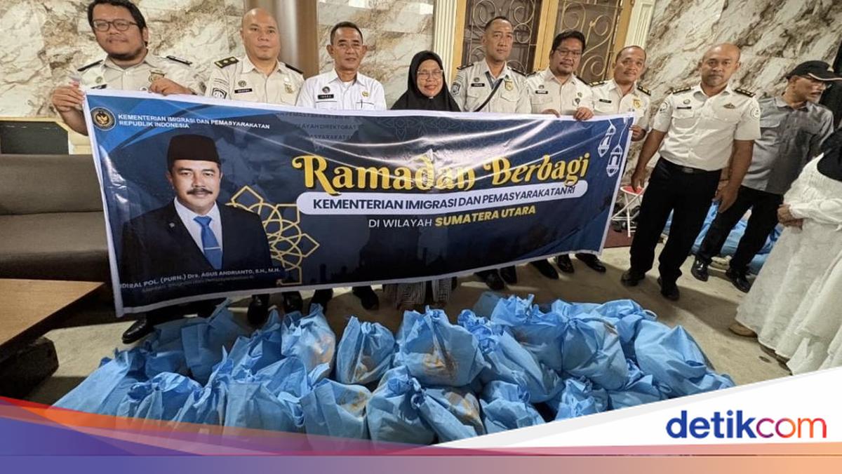 Kemenimipas Bagikan Ribuan Paket Sembako ke Masyarakat Sumut Jelang Lebaran