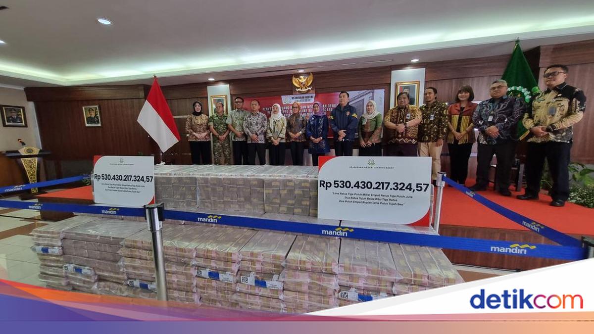Kejari Jakbar Setor Duit Rp 503 M ke Negara dari Kasus Judol Oei Hengky Wiryo