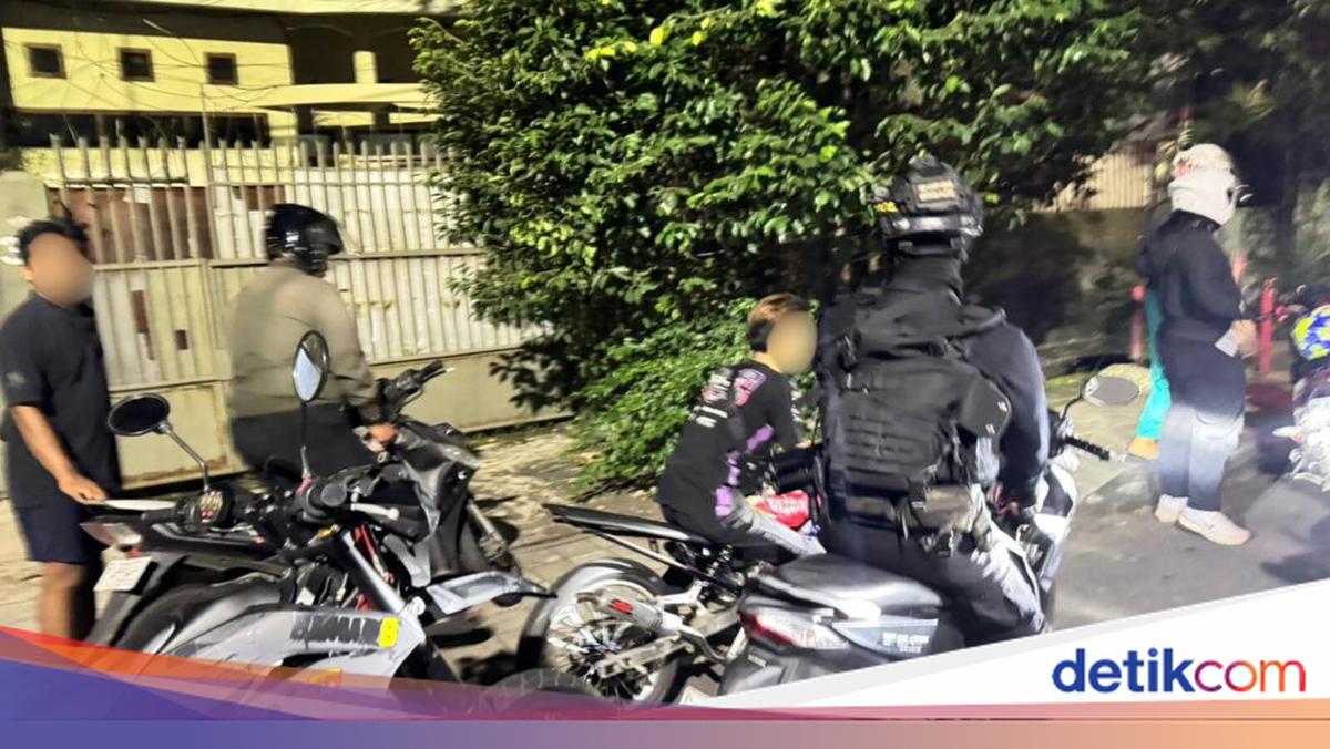 Patroli Polisi Bubarkan Balap Liar di Jaktim, 3 Motor Diangkut