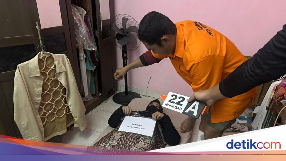 Detik-detik Suami Bunuh Istri Siri di Depok Terungkap di Reka Ulang