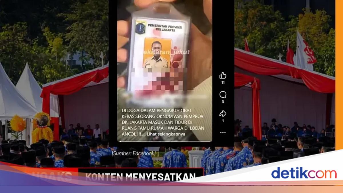 Viral ASN DKI Dinarasikan Mabuk dan Tidur di Rumah Warga Jakut, Ini Faktanya